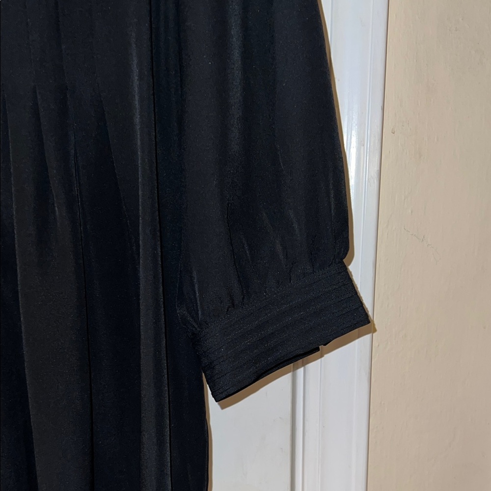 Joie Black Button-Down Blouse - image 4